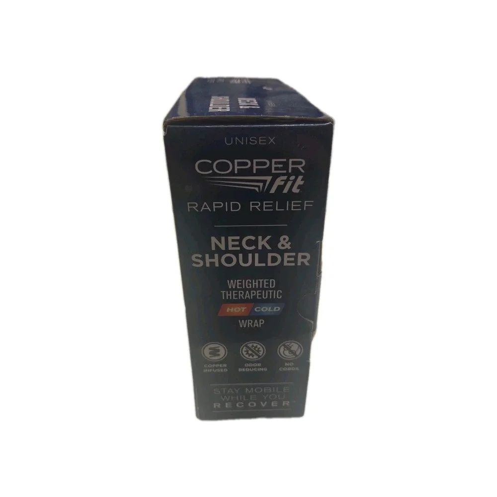 Copper Fit Rapid Relief Head Neck & Shoulder Weighted Wrap Hot or Cold Microwave